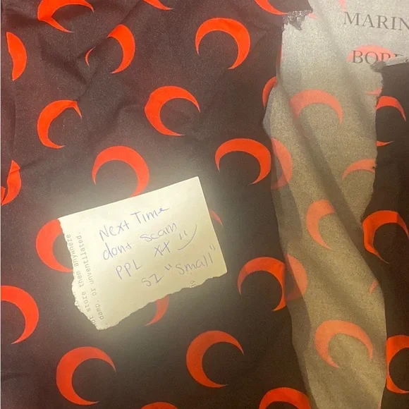 Marine Serre Buyer ruined my shirt deliberately due to it being the wrong size - Picture 6 of 16